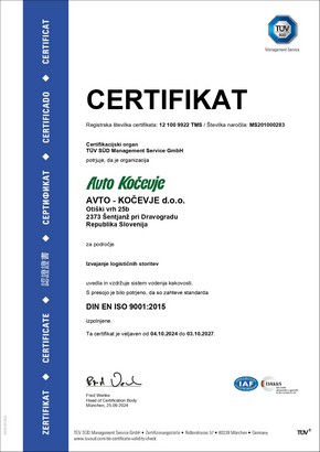 CERTIFIKAT